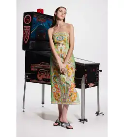 Alemais Pinball Bodice Dress Print Size 12 for rent on The Volte - image 1
