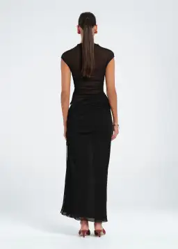 Benni Milo Mesh Maxi Black Size 10 for rent on The Volte - image 3
