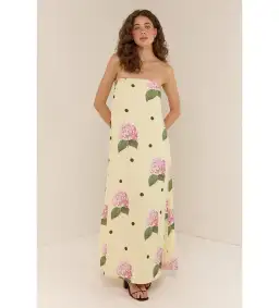 Palm Noosa Alessia Maxi Dress Portofino Polka Dot Size 10 for rent on The Volte - image 1