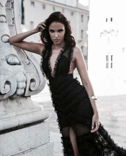 Alice McCall All Black Everything Gown Black Size 8