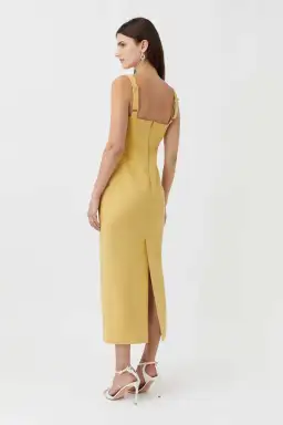 Camilla and Marc Brixton Dress Yellow Size AU 8 for rent on The Volte - image 4