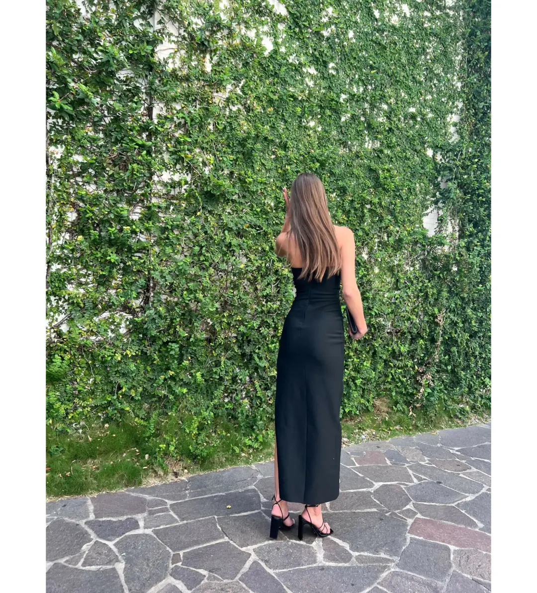 MAISON FEMALIEN LEA MAXI BLACK SIZE AU 8 for rent on The Volte - main image