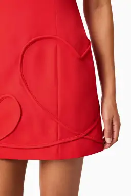 ELLIATT Buttercup Party Mini Dress Red Size M for rent on The Volte - image 3