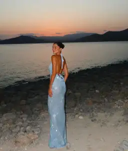 Rat and Boa Anais Dress Blue Size XS for rent on The Volte - image 4