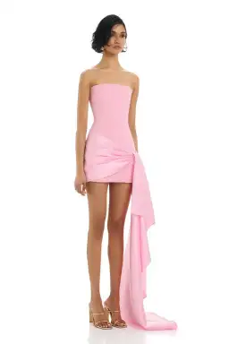 Eliya The Label Midina Dress Pink Size 8 for rent on The Volte - image 4