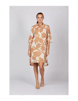 Adrift Lana Shift Midi Dress Print Size M / Size AU 12 for rent on The Volte - image 2