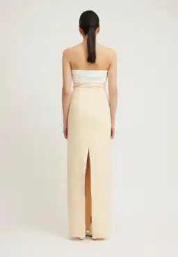 Tojha Kasai Dress Lemon/Ivory Size S / AU 8 for rent on The Volte - image 3