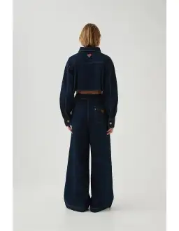 Aje Junee Tailored Denim Pants Size 10 for rent on The Volte - image 3