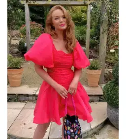 Aje Joan Puff Sleeve Mini Dress Size AU 8 for rent on The Volte - image 1