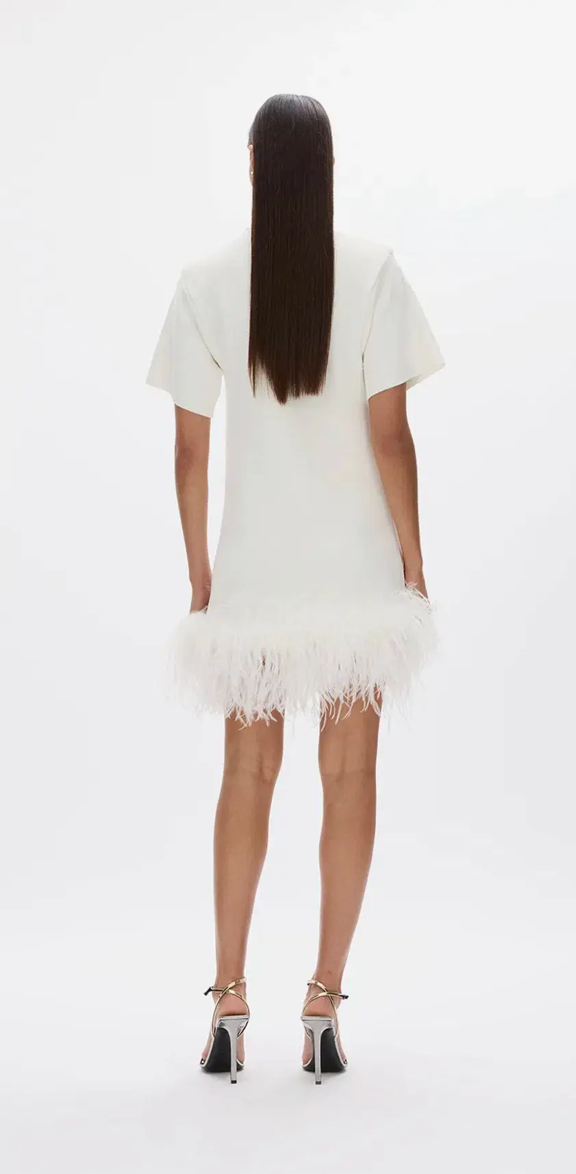 Rachel Gilbert Rita Mini Ivory AU Size 10 for rent on The Volte - main image