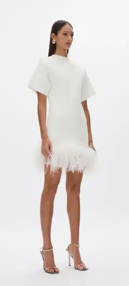 Rachel Gilbert Rita Mini Ivory AU Size 10 for rent on The Volte - image 2