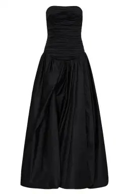 AJE Violette Bubble Hem Maxi Dress in Black Size 8 for rent on The Volte - image 4