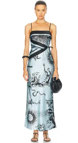 SIR Dreamwood Scarf Maxi Dress Size AU 12