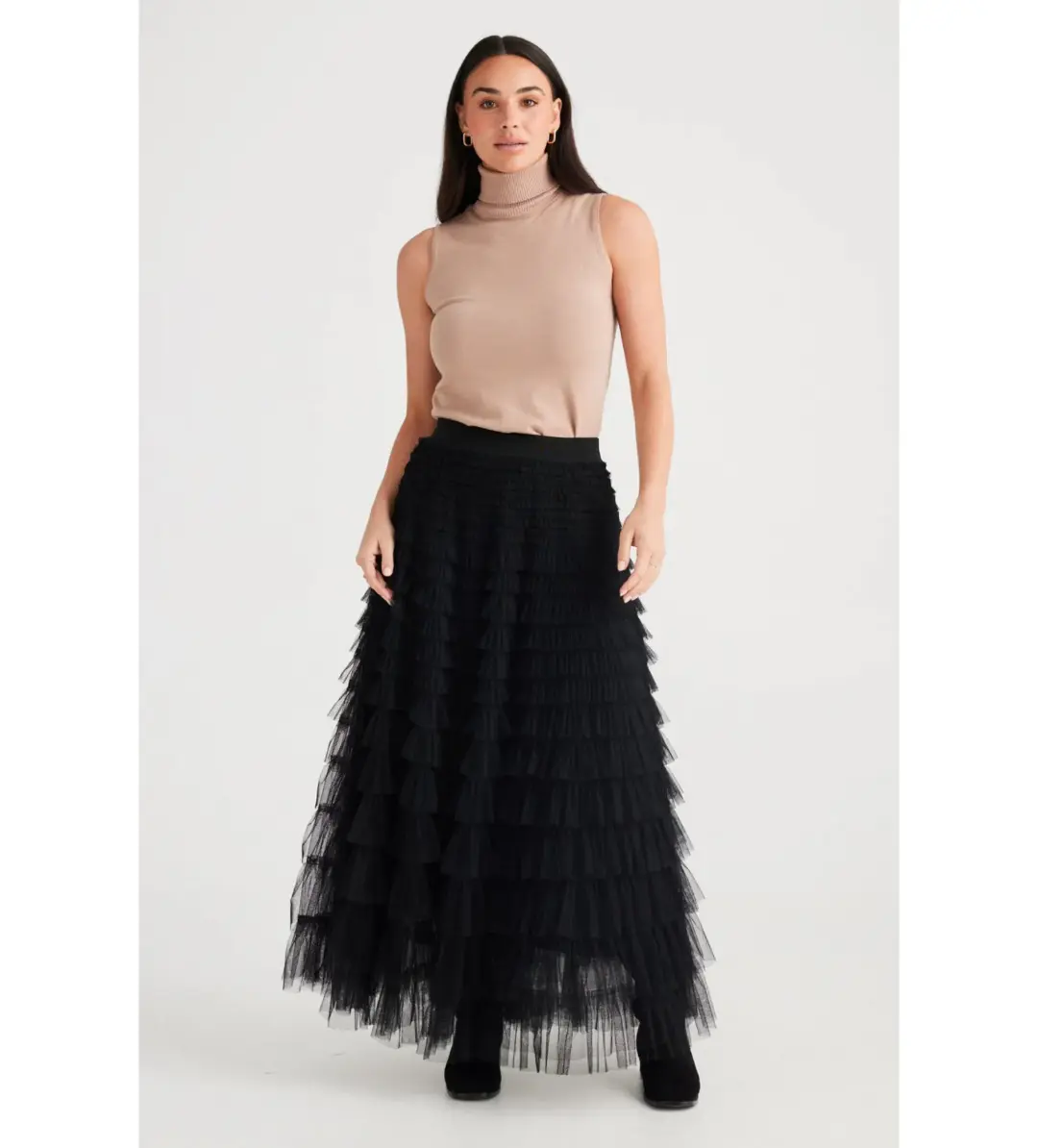 Brave + True Chance Skirt in Black Size M/ AU 12 for rent on The Volte - main image