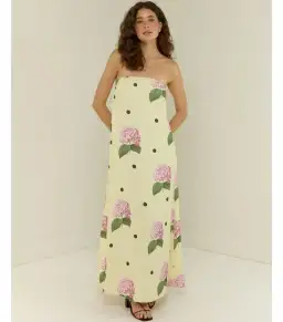 Palm Noosa Alessia Portofino Maxi Dress Polka Dot Print Size 12 for rent on The Volte - image 1