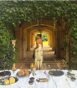 Palm Noosa Alessia Portofino Polka Dot Maxi Dress Print Size 8 for rent on The Volte - image 5