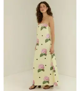 Palm Noosa Alessia Portofino Polka Dot Maxi Dress Print Size 10 for rent on The Volte - image 2