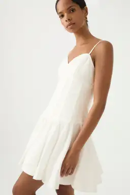 Aje Anastasia Panelled Mini Dress Size 10