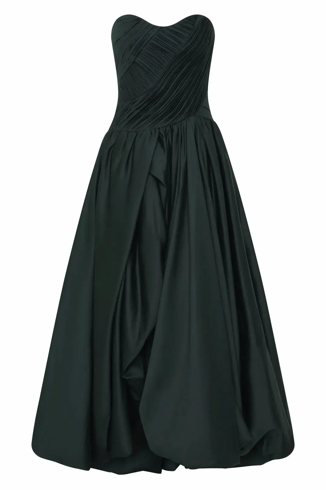 Aje Spatial Maxi Dress Bonsai Green Size AU 10 for rent on The Volte - main image