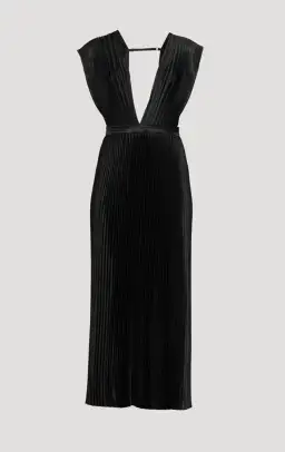 L’idee Gala Gown Noir Maxi Black Size AU 6 for rent on The Volte - image 1