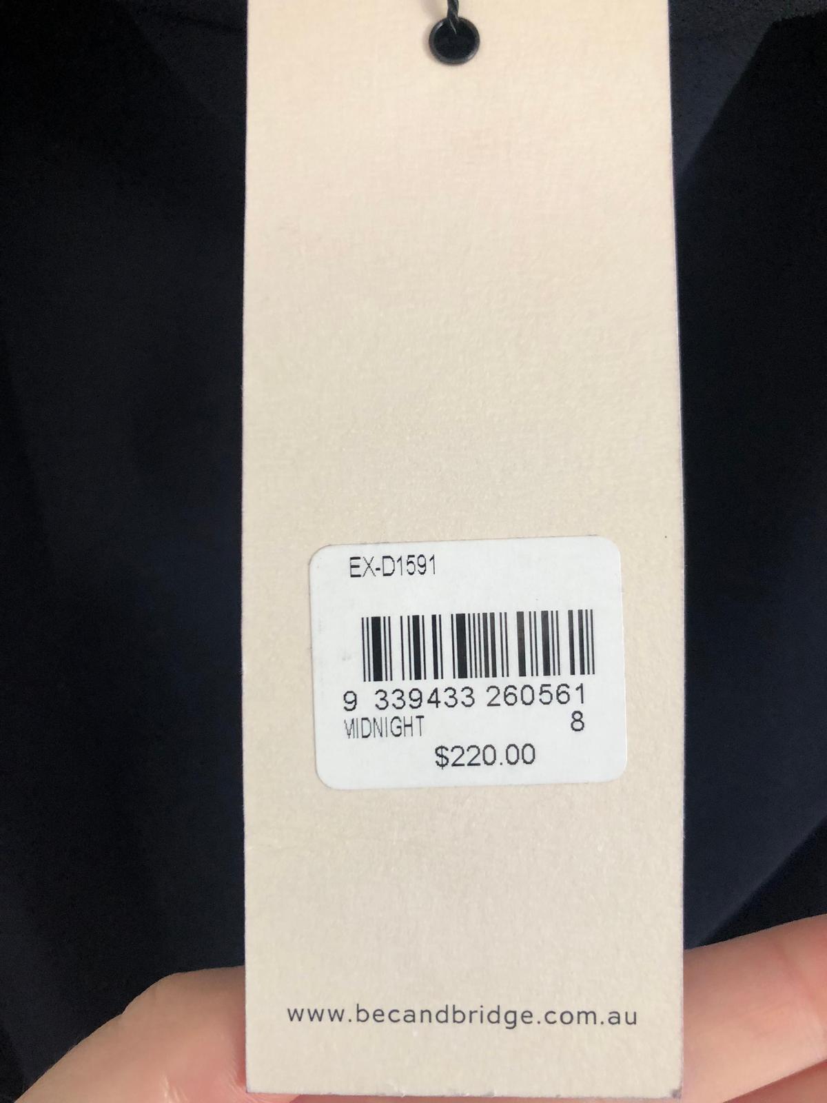 Bec and Bridge Florence Midi Navy Size 8 - Image 3