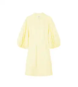 Oroton Cotton-Linen Full Sleeve Sorbet Yellow Dress Size 10 for rent on The Volte - image 4