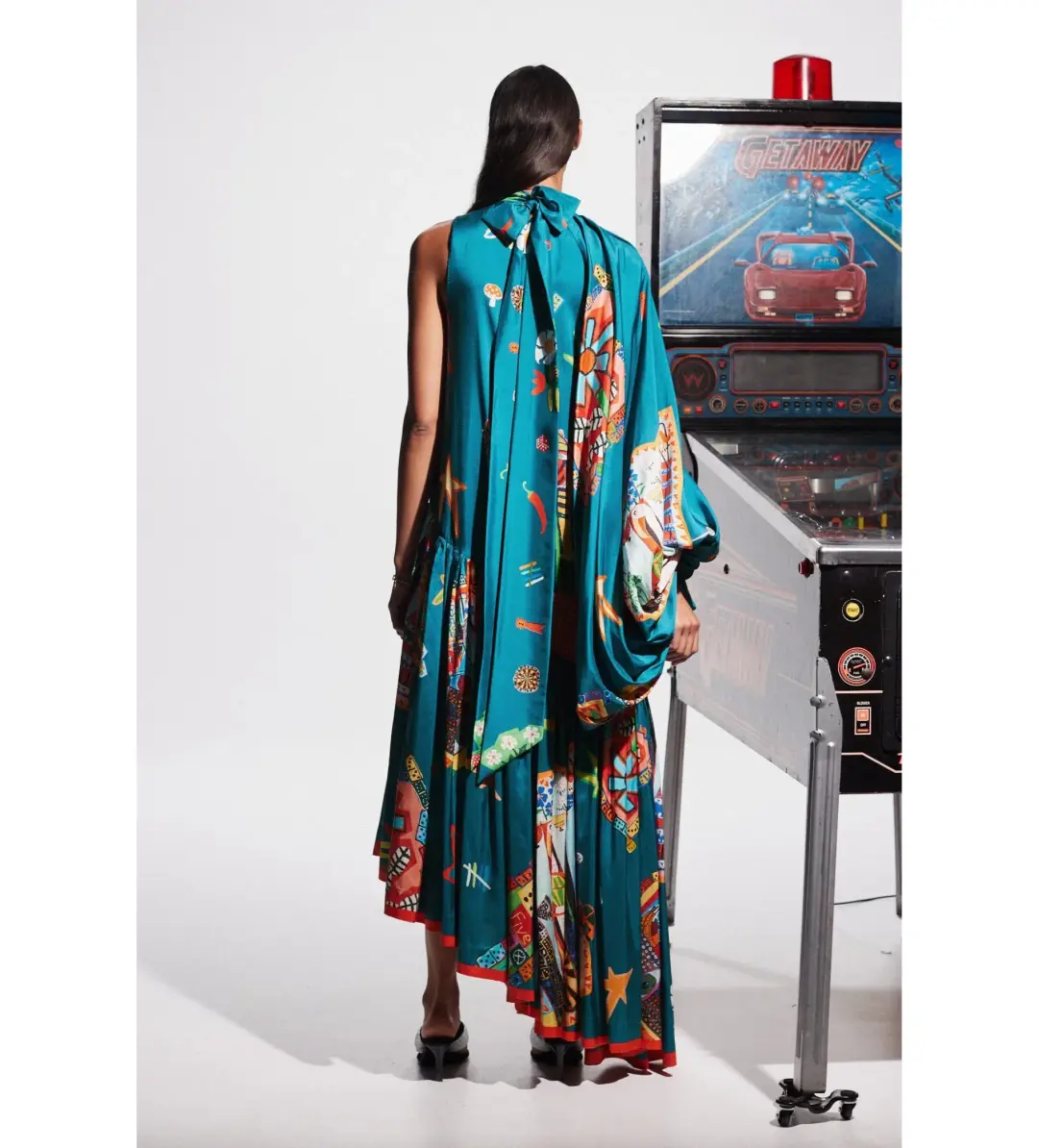 Alemais Rollers Maxi Print Size 6 for rent on The Volte - main image