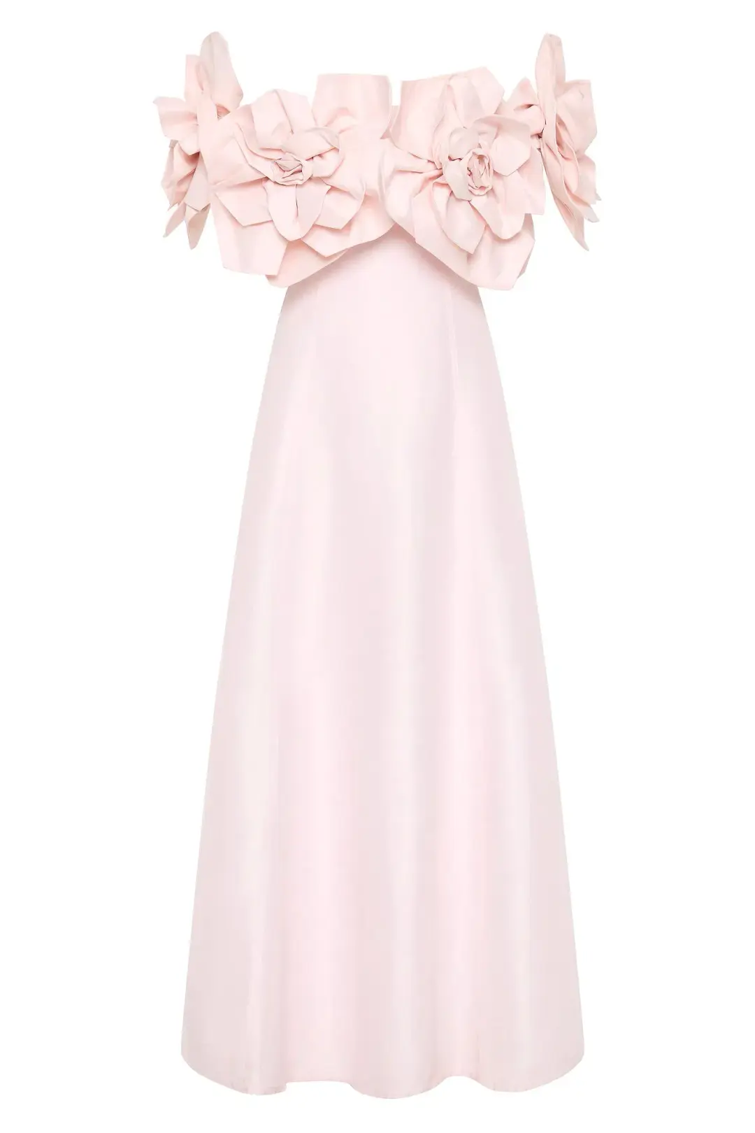 Aje Etta Midi Dress Pastel Pink Size 12 for rent on The Volte - main image