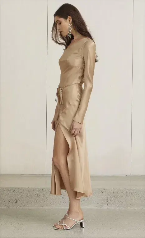 Bec & Bridge Classic One Shoulder Dress Size 8 - Image 2