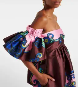 Alemais Azalea Off Shoulder Dress Floral Size AU 10 for rent on The Volte - image 3