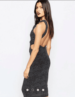 Bec & Bridge - The Amulet Twist Halter Dress Size 10