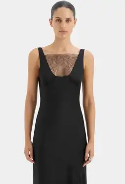 Sir The Label Dunya Lace Gown Black Size 10/M for rent on The Volte - image 2