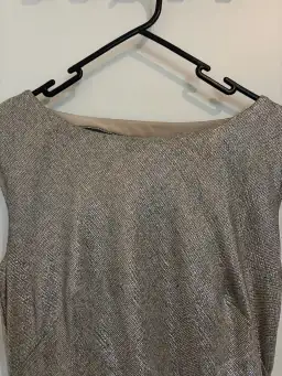 Lauren Ralph Lauren gold gown size 8 for rent on The Volte - image 4