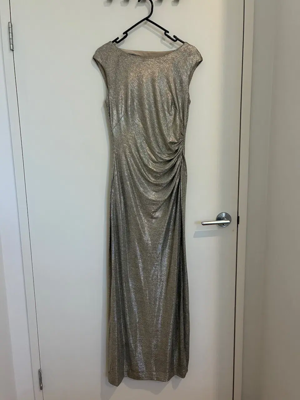 Lauren Ralph Lauren gold gown size 8 for rent on The Volte - main image