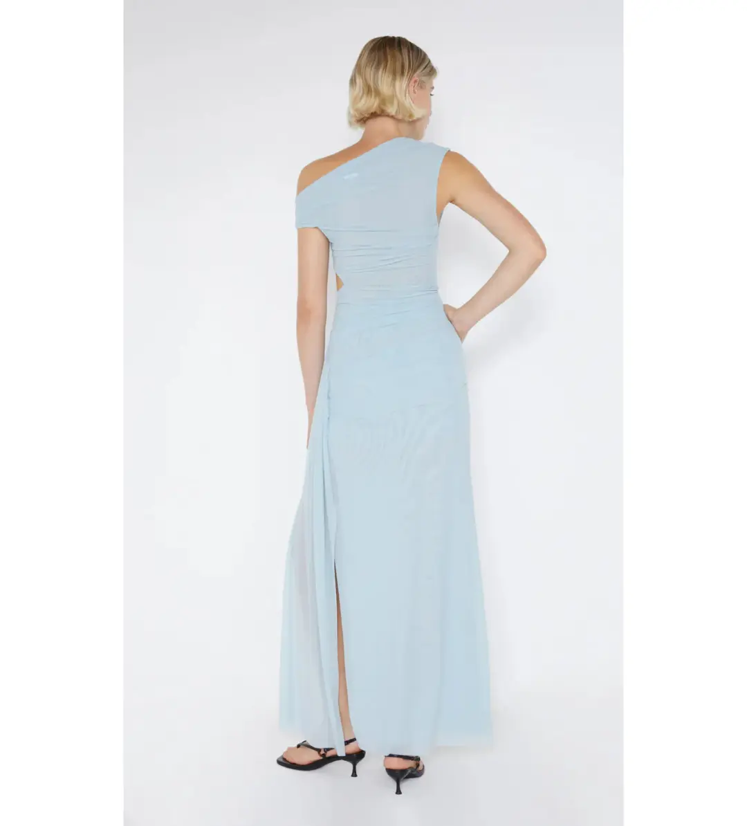 Bec & Bridge Victoria Asym Dress Sky Blue Size 6 for rent on The Volte - main image