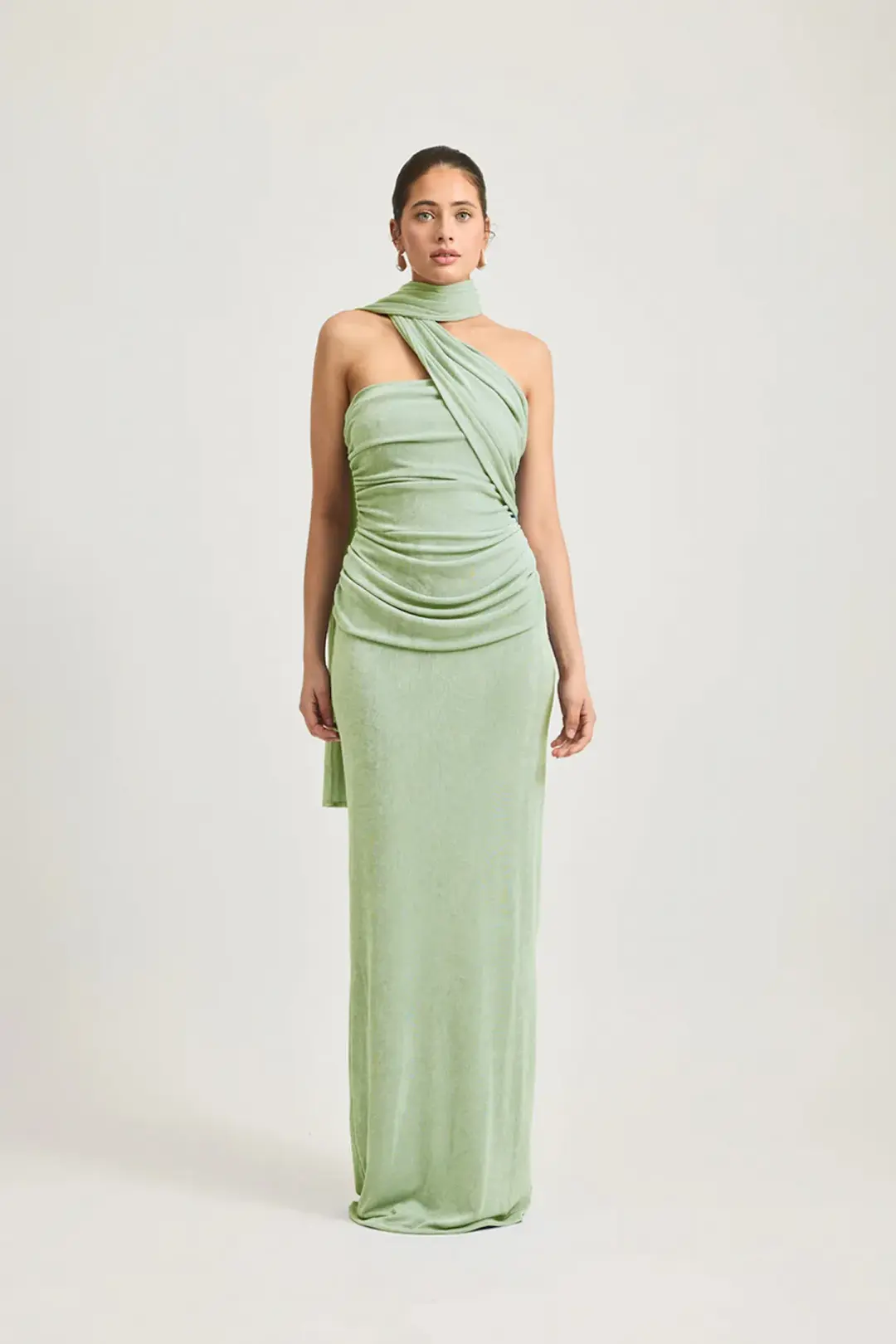 Tojha Iesha Dress Green Size AU 12 for rent on The Volte - main image