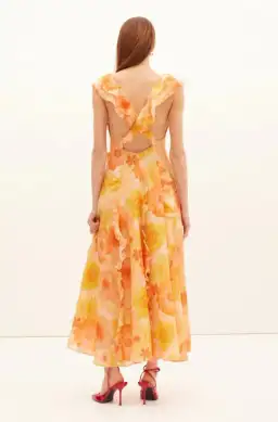 Kate Ford Cosmos Frill Gown Size 10 for rent on The Volte - image 5