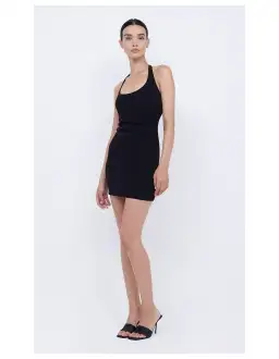 Bec & Bridge Black Cindie Halterneck Dress Mini Black Size AU 6 for rent on The Volte - image 4