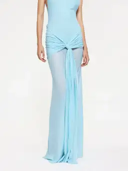 Effie Kats Roza Maxi Dress Blue Size 8 for rent on The Volte - image 3
