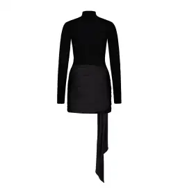 With Harper Lu Textured Wrap Dress AU 8 for rent on The Volte - image 5