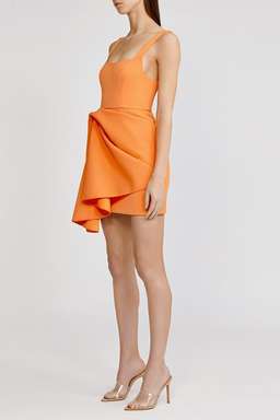 Acler - Clarke Dress - Papaya - Size 10 for rent on The Volte - image 4