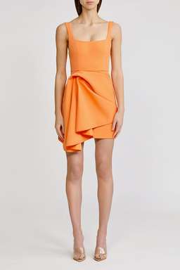 Acler - Clarke Dress - Papaya - Size 10 for rent on The Volte - image 1