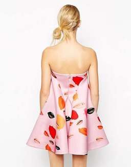 Alice McCall - Sweetheart Dress - Lips - 8 for rent on The Volte - image 4