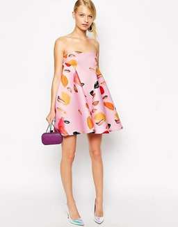 Alice McCall - Sweetheart Dress - Lips - 8 for rent on The Volte - image 1