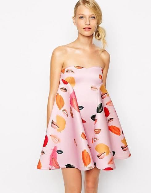 Alice McCall - Sweetheart Dress - Lips - 8 for rent on The Volte - main image