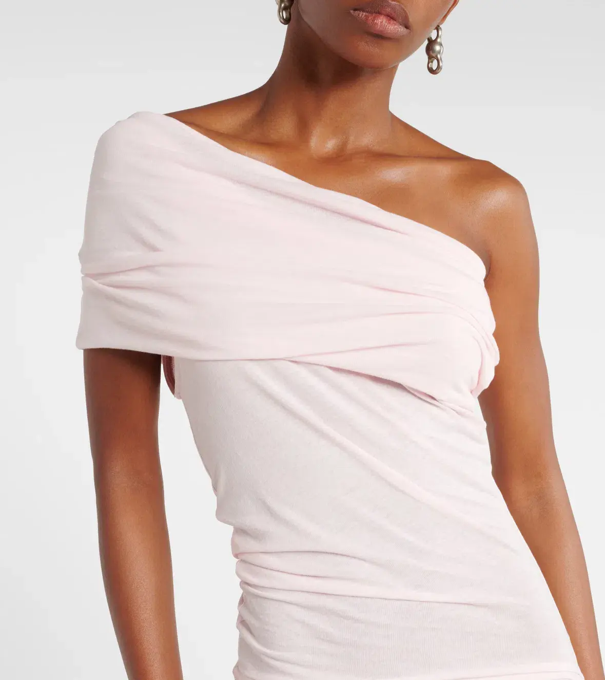 Entire Studios Pillar Maxi Dress Gown Pink Size 8 - Image 2