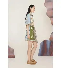 Alemais Bath House Mini Dress Multi Size AU 16 for rent on The Volte - image 2