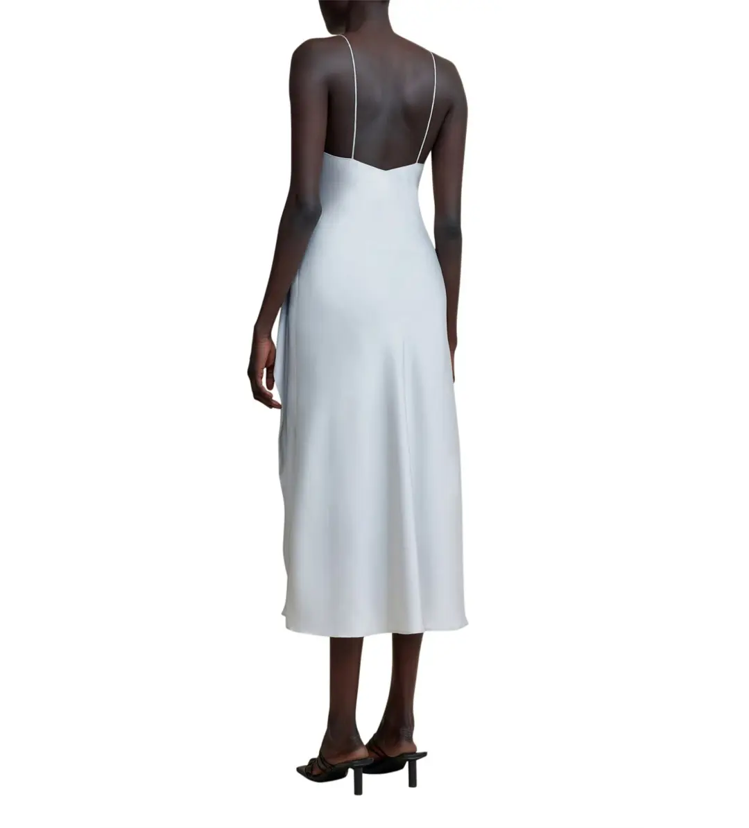 Acler Queensbridge Dress Silver Size 12 for rent on The Volte - main image