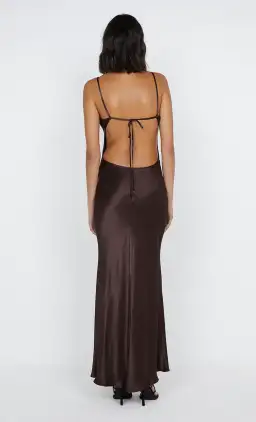 Bec & Bridge Cedar Maxi Dress Brown Size 4 for rent on The Volte - image 2