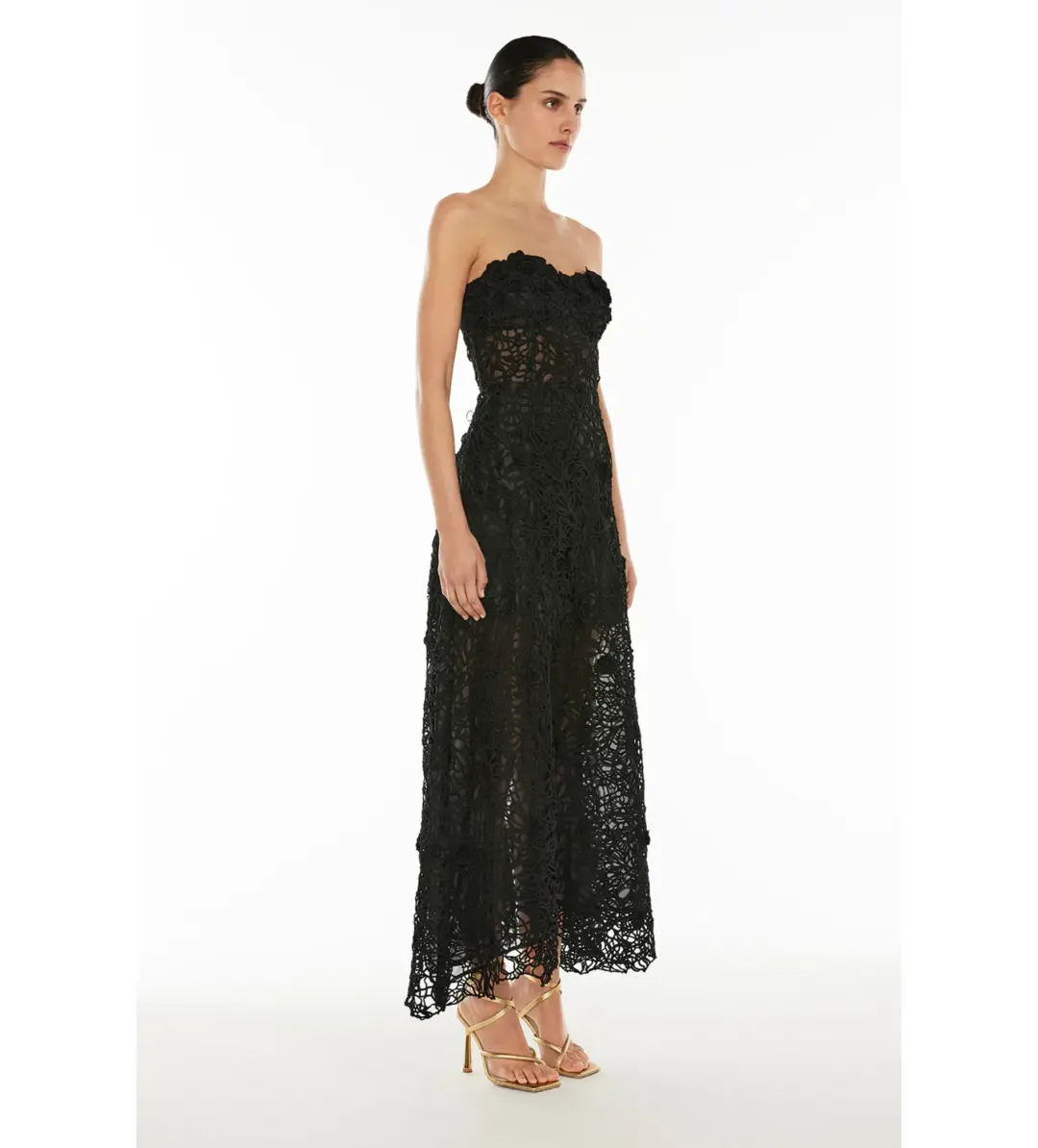 Manning Cartell Tea Ceremony Maxi Dress Black Size 10 for rent on The Volte - main image